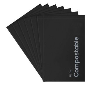 PBAT Black Mailing 2.5mil Biodegradable Packaging Bag Compostable