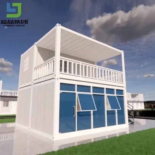 Quality EPS Panel Prefab Container House Light Weight Structure Galvanized Steel for sale