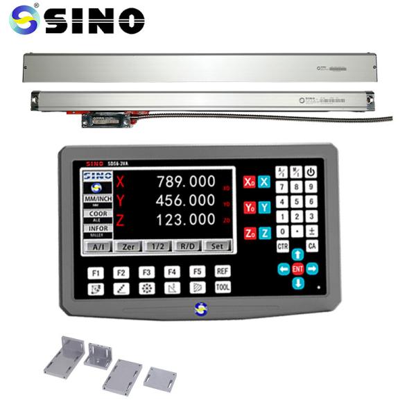 Quality Glass Sensor DRO Display Linear Scale Digital Readout System 3 Axis SINO SDS6-3VA LCD Readout for sale