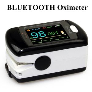 CMS50EW Bluetooth Wireless Finger tip pulse oximeter Blood Oxygen Saturation Monitor CMS50EW With USB Software OLED Scre