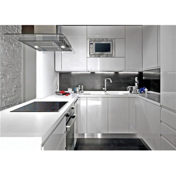 Modern Design MDF MDF Kitchen Cabinets Customized Style Furniture Environmentall