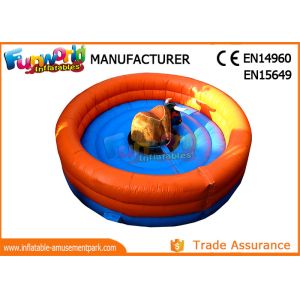 0.55mm PVC Tarpaulin Inflatable Rodeo Bull Waterproof And Fire Resistant