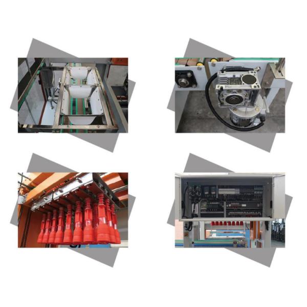 Pharma Cosmetics Top Loading Case Packer , Grab Type Vertical Case Packer