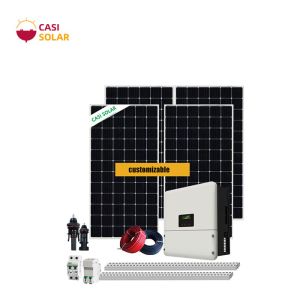 TUV On Grid Solar Power System 70kw 400 Watt PV Panels