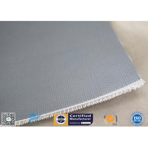 Fireblanket E-glass Gray Color Silicone Coated Fiberglass Fabric 80/80g 260℃