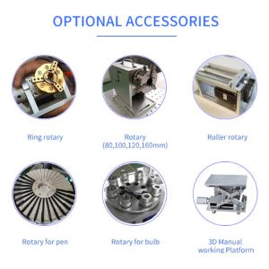 LASER MOPA Laser Marking Machine Laser Marking Metal Materials