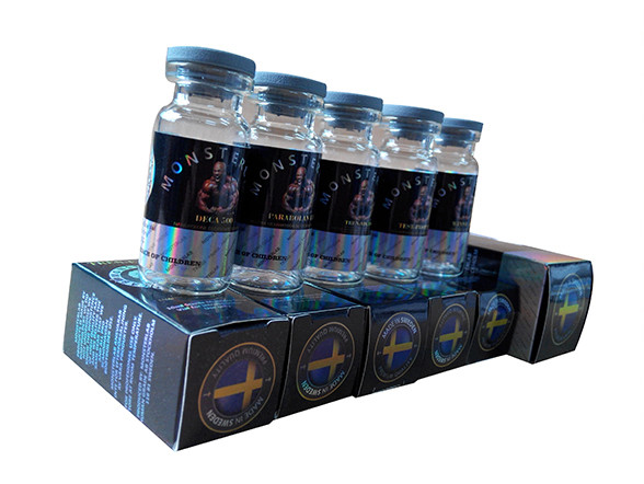 Customized Vial Glass Bottle Labels With UV Protection