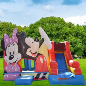 Customized Color PVC Inflatable Spiderman Bounce House for Children's Entertainm