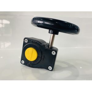 IP68 Die Cast Aluminum Worm Butterfly Valve Gearbox