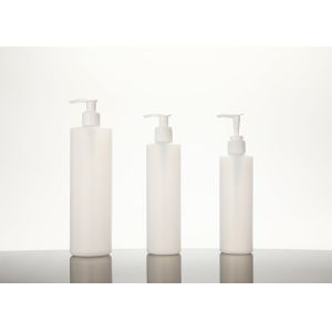 China Plastic PP Empty Pump Bottles 500ml 250ml With White Pump on sale