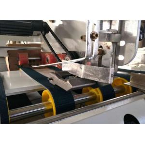 High Effieciency Carton Folding Gluing Machine Compact Structure Low Noise
