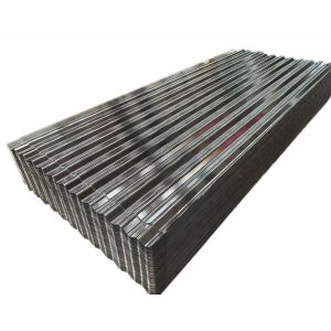 Zinc Coated Corrugated Metal Roofing Sheets PPGI PPGL Low Carbon 6ft