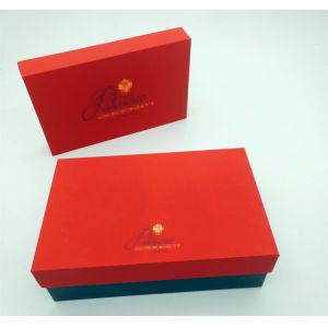Fashion Stylish Printed Rigid Gift Boxes With Lids For Macaroon Candy Packaging