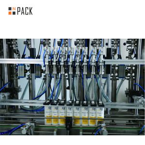 Mechanical Automatic Cosmetic Filling Machine 304 Stainless Steel Structure