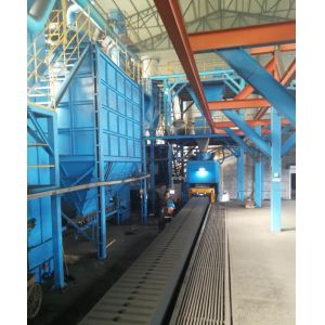 Vertical Automatic Moulding Line Manhole Cover Making Machine Easy Control