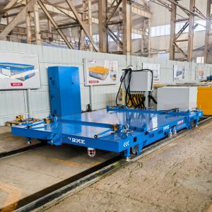 Industrial Explosion Proof Rail Transfer Trolley Aerospace Field Transfer Cart