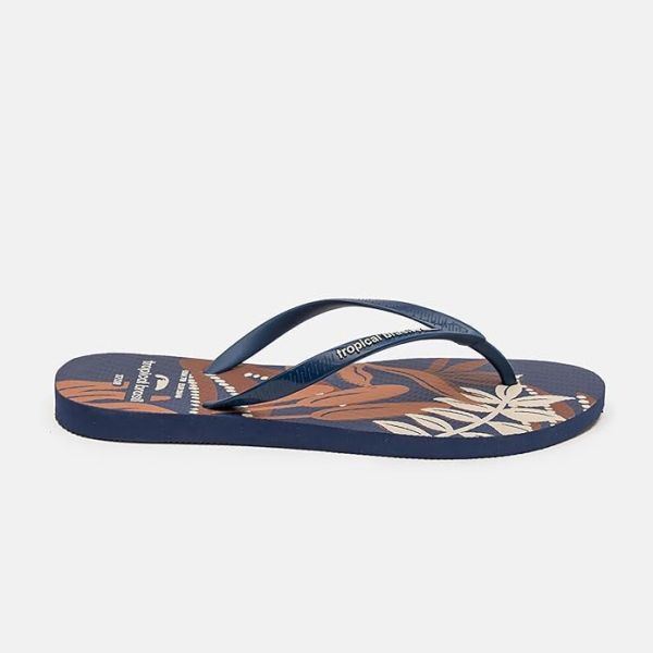 Lightweight Palm Leaves Print Flip Flop Sandals Womens Custom Logo
