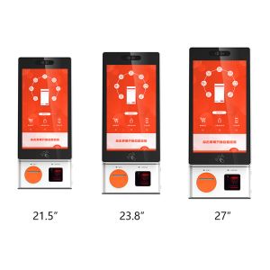 21.5inch Customizable Self Service Kiosk for Retail Restaurant