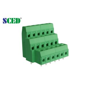 Triple Level Pluggable Terminal Block 5.08mm Terminal Block Connector
