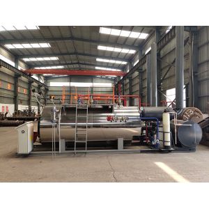 China 1 T/H Automatic Diesel Steam Boiler , Industrial Gas Fired Oil Steam Boiler on sale