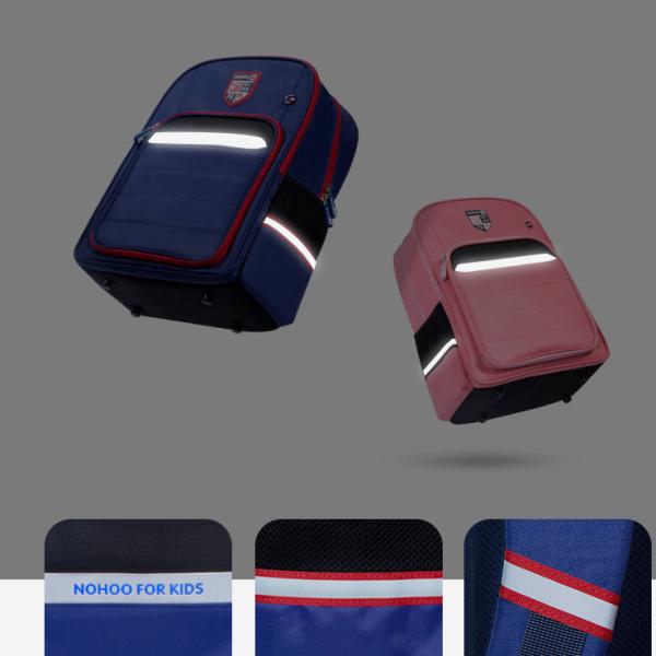 2019 Nohoo new design lightweight eco-friendly primary children school backpack
