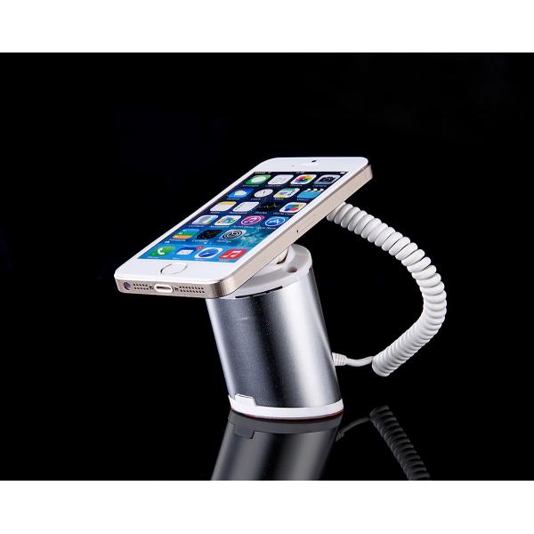 COMER anti-theft mobile desktop display devices with alarm sensor and charging