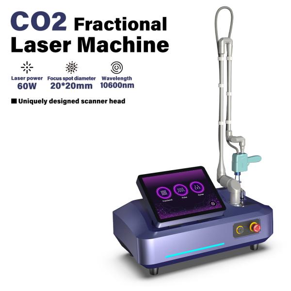 Quality 60W Output Power Co2 Laser Machine with 20*20mm Focus Spot Diameter and RF Tube Laser Source for sale