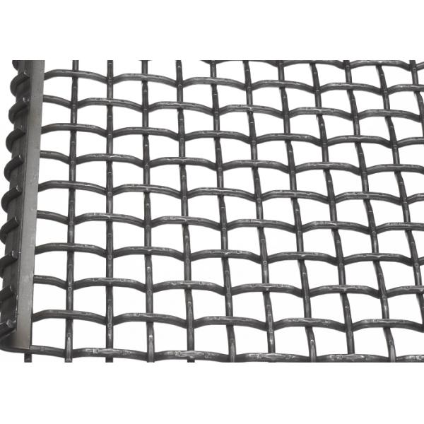Flat Top Stainless Steel Crimped Wire Mesh Crimped Wire Screen For Livestock Breeding