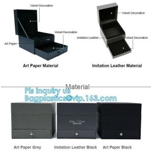 Luxury cardboard folding box magnetic closure rigid collapsible paper foldable