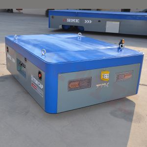 Intelligent Electric Trackless Transfer Trolley With Lifting Device 3 Tons