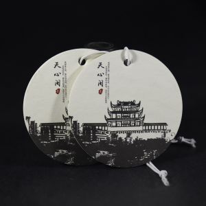 Customizable Hanging Paper Air Freshener Clean Mind For Hotel