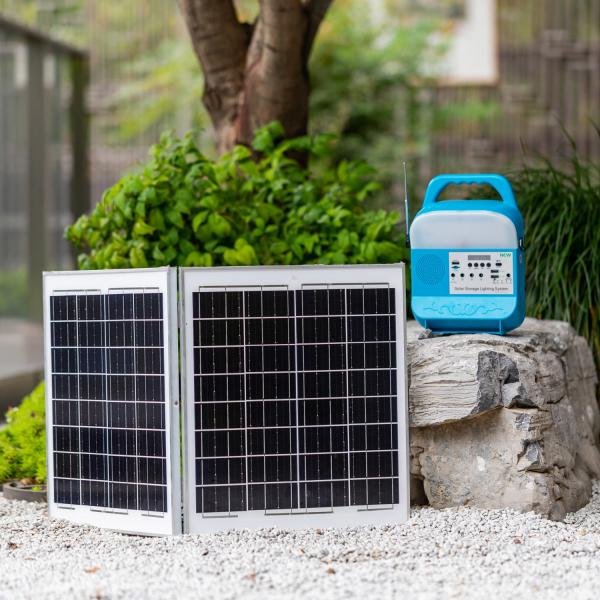 Battery Capacity 12.8V 10000mah Solar Home Lighting System For Ultimate Power