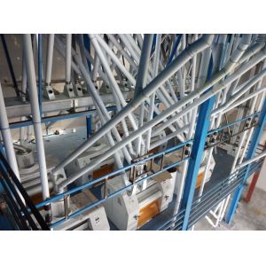 120 Ton Per 24 Hour Automatic Roller Corn Wheat Grinder Bread Flour Milling