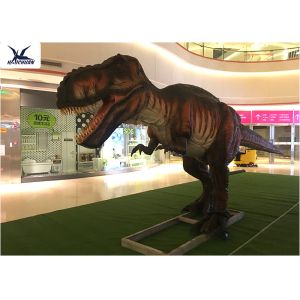 Indoor Realistic Dinosaur Models Walking / Laying Eggs / Fingers Moving