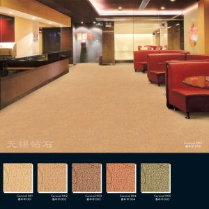 Luxury Hotel Decoration Carnival Wool Berber Carpet With 70% PE