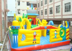 Wholesale Customized Colourful Inflatable Bouncy Castle , Kids Inflatable Playground from china suppliers