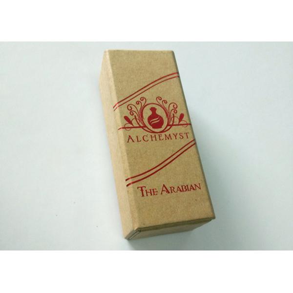Brown Drawer Shaped Paper Gift Box , Small Paperboard Gift Boxes