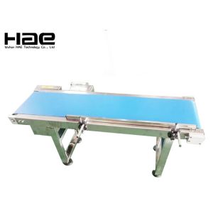 Inkjet coding Electronics Conveyor Belt Machine Large Conveying Capacity