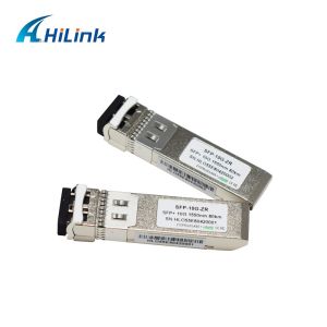 10GBASE-ZR SFP+ Optical Transceiver Module 80km DOM Duplex LC SMF