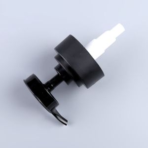 High quality plastic soap / lotion dispenser pump head in black color