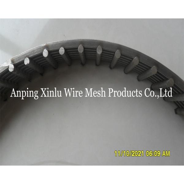 High Temperature Stainless Steel304 Profile Wire Screen Pipe with External Circumferential Inverted Wire and Axial Inter