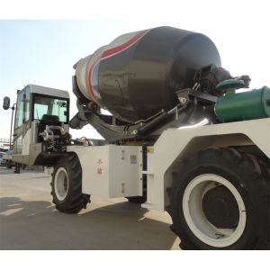 4cbm Concrete Construction Mixer Truck With 4.33L Displacement Engine