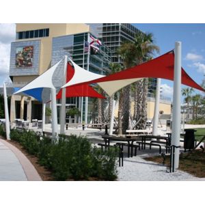 Waterproof Square Sun Shade Sail For Swimming Pool