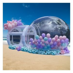Wholesale Outdoor Entertainment PVC Clear Dome Balloon Garden Tent Inflatable Bubble Bounce House from china suppliers