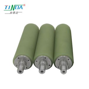 High Pressure NBR Industrial Rubber Roller Customized Wear Resisting