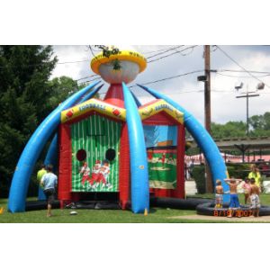 4 In 1 Type Inflatable Sports Games Special Theme 4*4m EN14960 Certificated