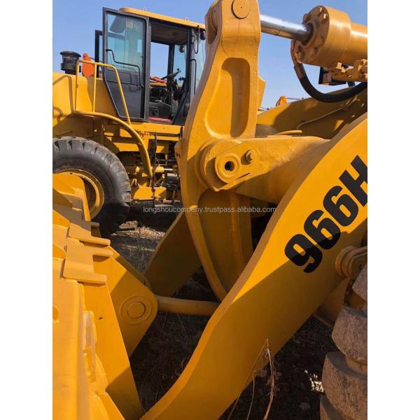 Secondhand Caterpillar 966H Front Wheel Loader Good Condition with 1200 Working Hours