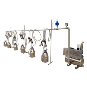 HL-JN10 6 Milking Bucket Automatic Cow Milk Machine with 380V 50Hz