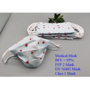Wholesale Ultra Soft Cellulosic Children Medical Mask Odour Less With White Inner Layer from china suppliers