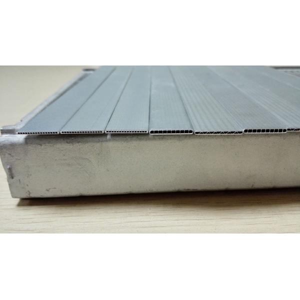 Rectangular Aluminum Radiator Tube 3003 Aluminum Tube Without Zn Spraying
